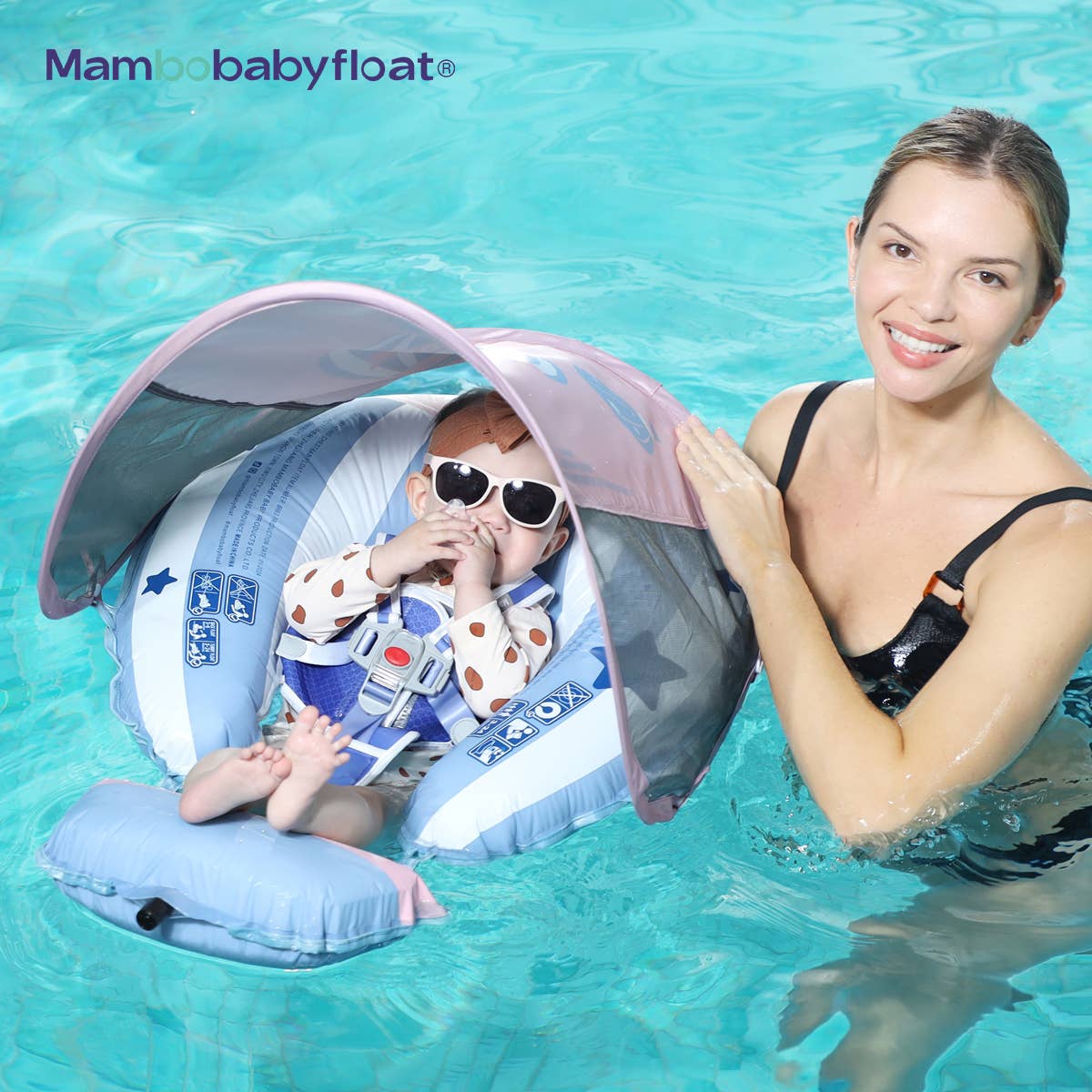 Mambobaby Float - Light Traveler - Hot Air Balloon Blue