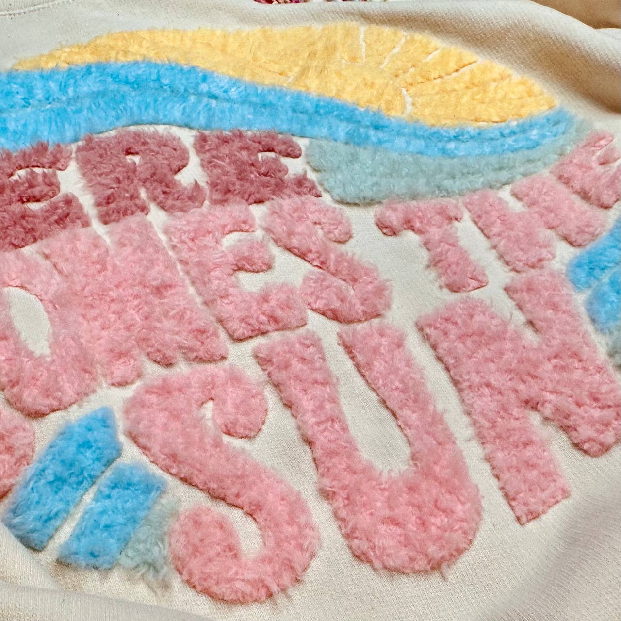 Here Comes The Sun Fluffy Patch