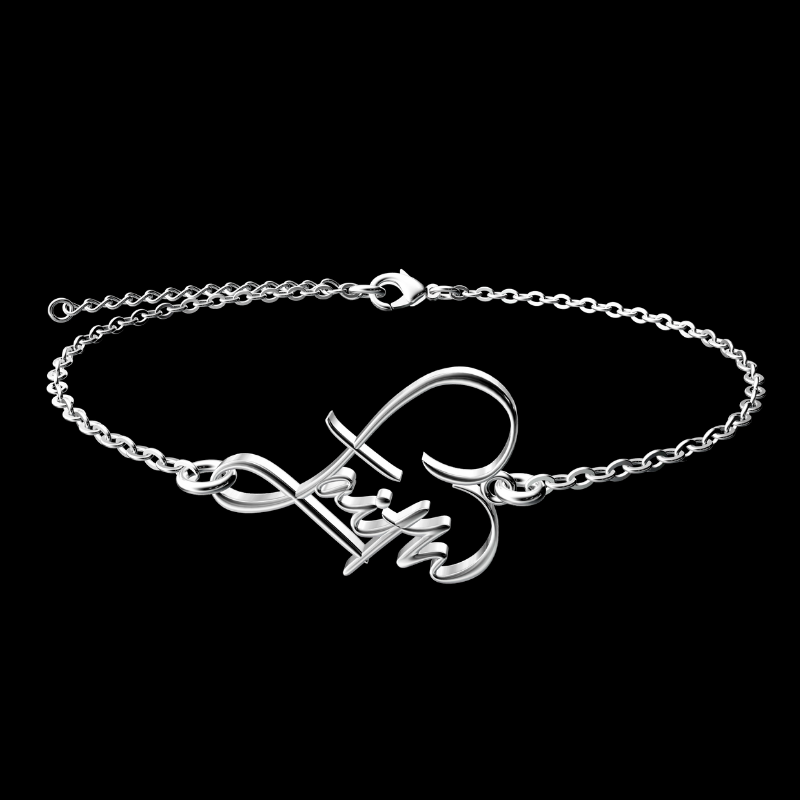 Faith Heart Bracelet
