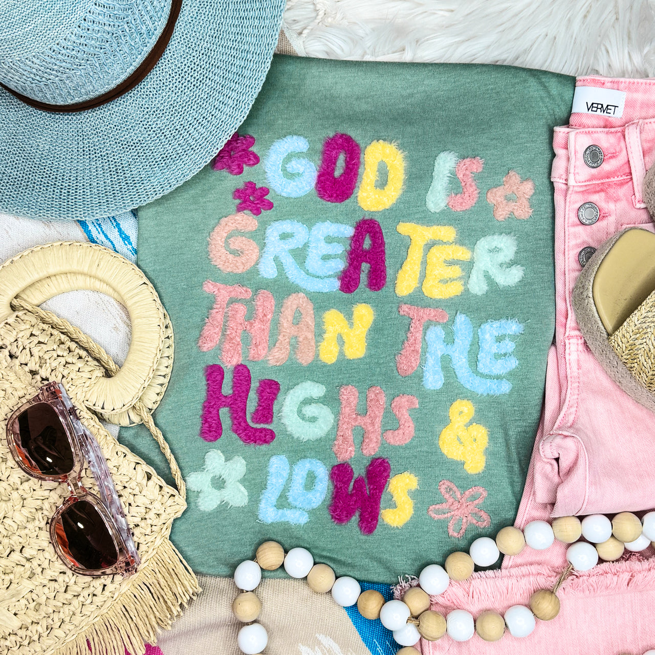 God Is Greater Than The Highs and Lows Fluffy Patch