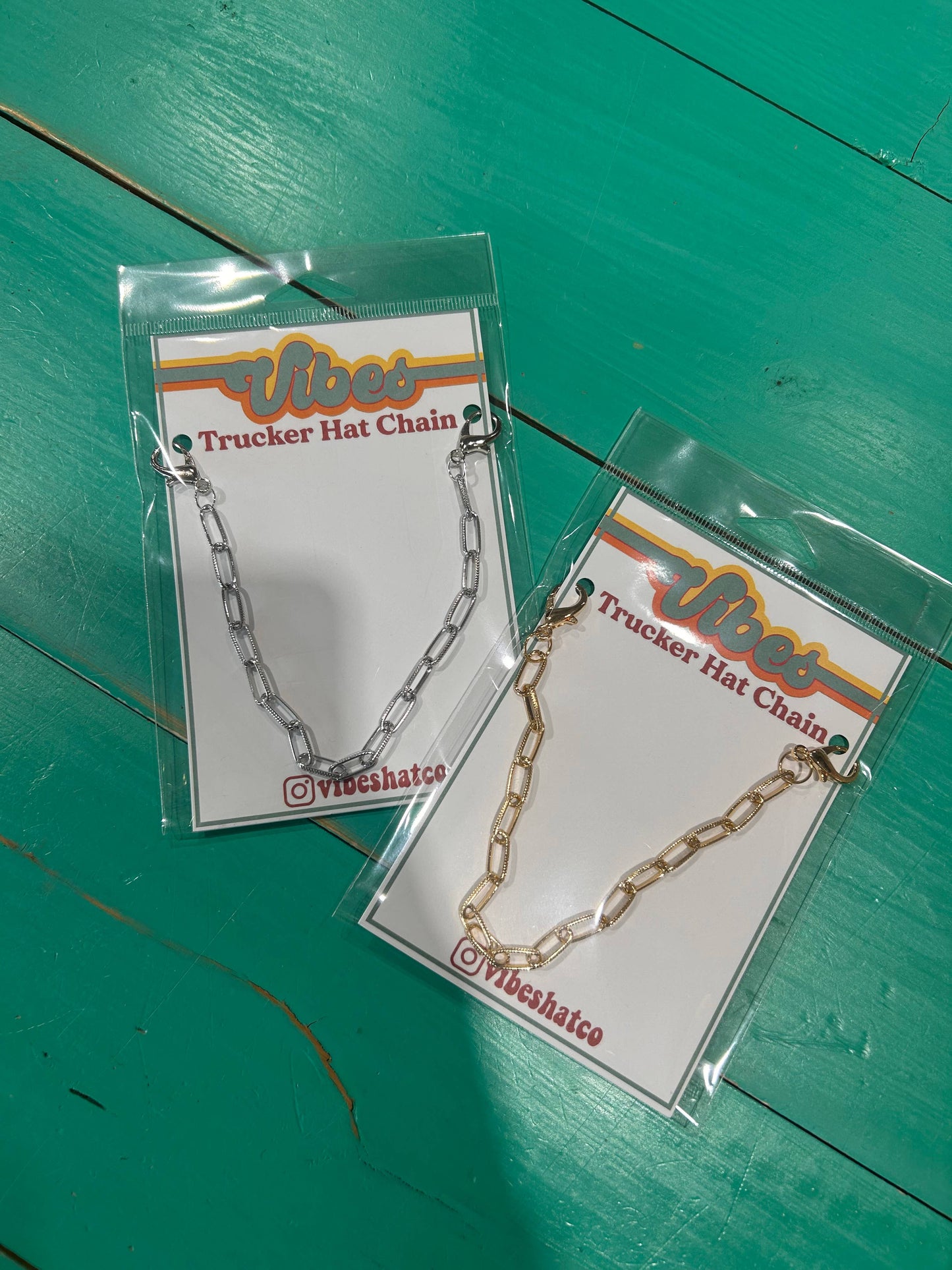 Large Paperclip Trucker Chains | Hat Band | Hat Chain | Cap