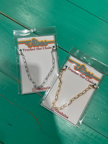 Large Paperclip Trucker Chains | Hat Band | Hat Chain | Cap