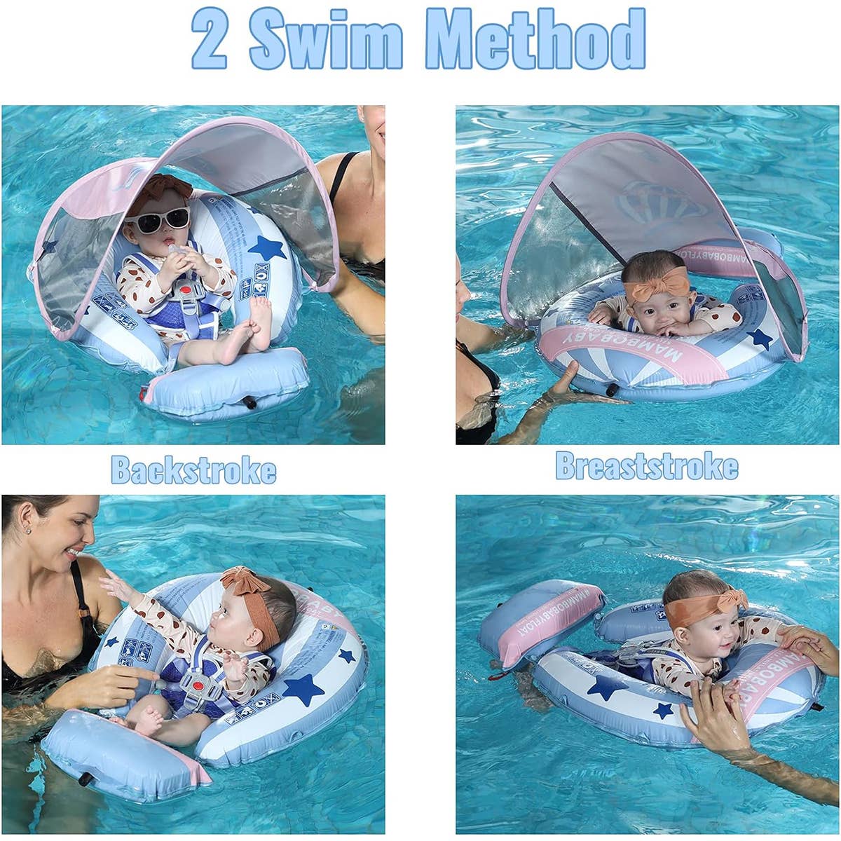 Mambobaby Float - Light Traveler - Hot Air Balloon Blue