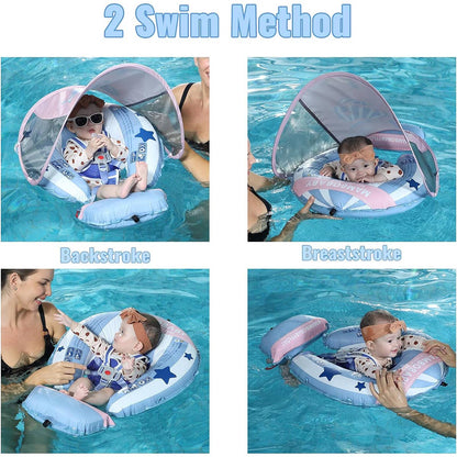 Mambobaby Float - Light Traveler - Hot Air Balloon Blue