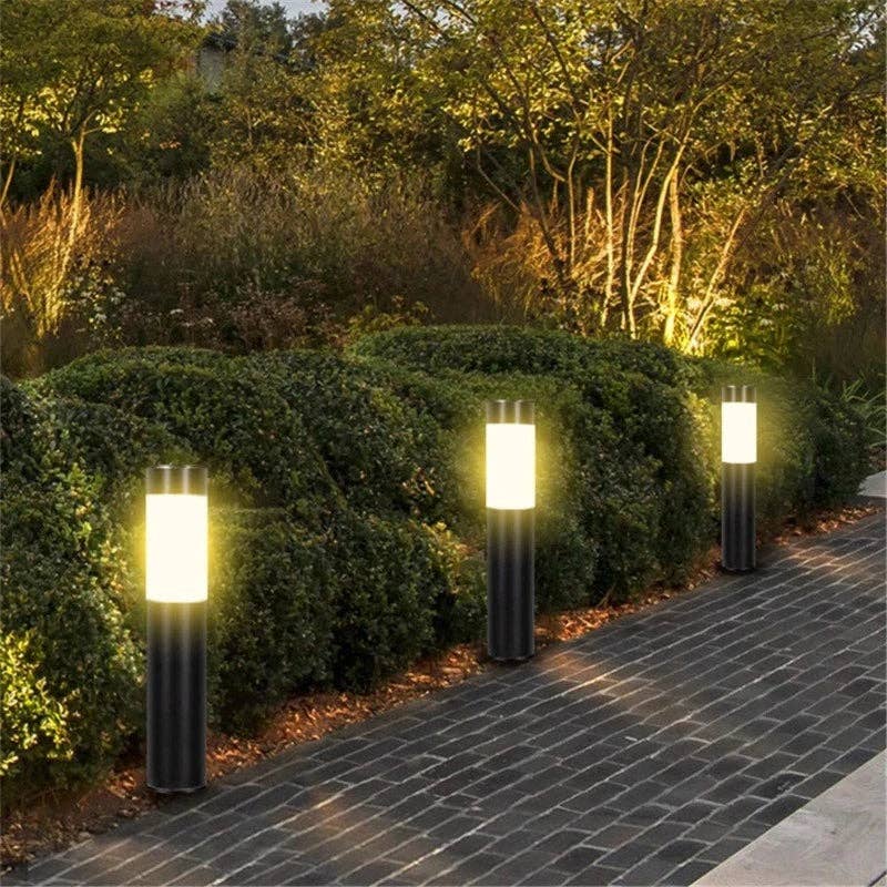 Modern Solar Pathway Lights 4-Piece Set