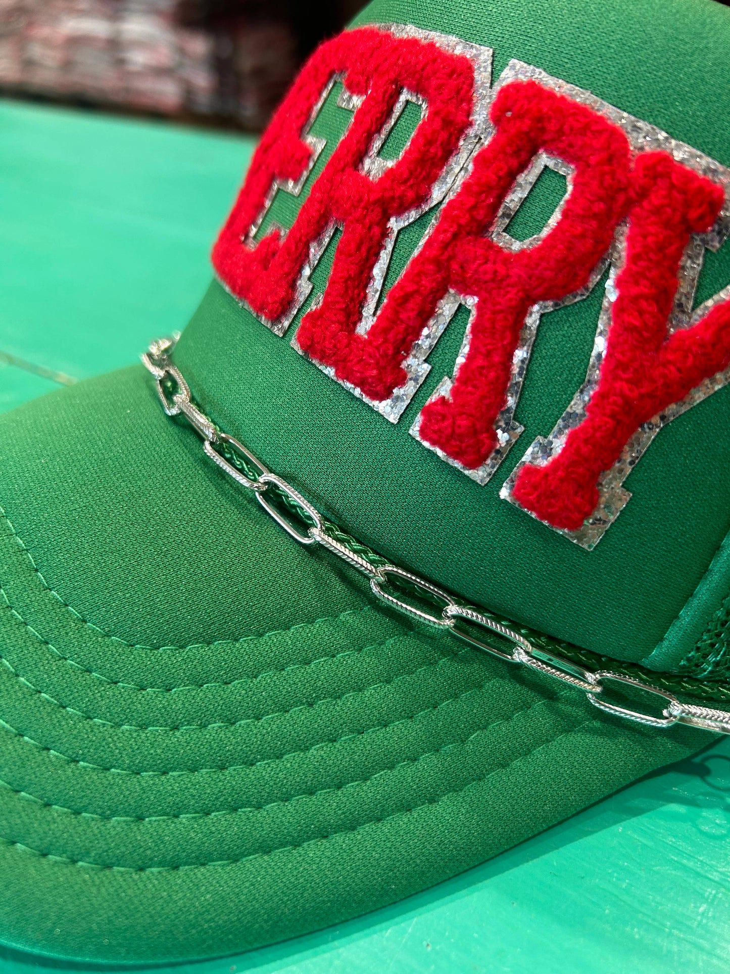 Large Paperclip Trucker Chains | Hat Band | Hat Chain | Cap