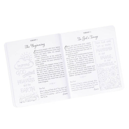 Kid Book Illustrated Devotional for Girls Softcover