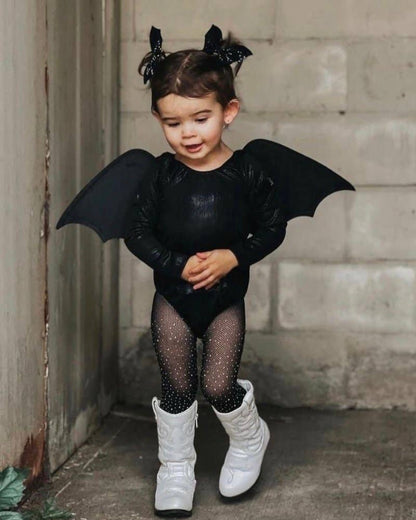 Livee Long Sleeve Leotard - Time-to-Shine Onyx
