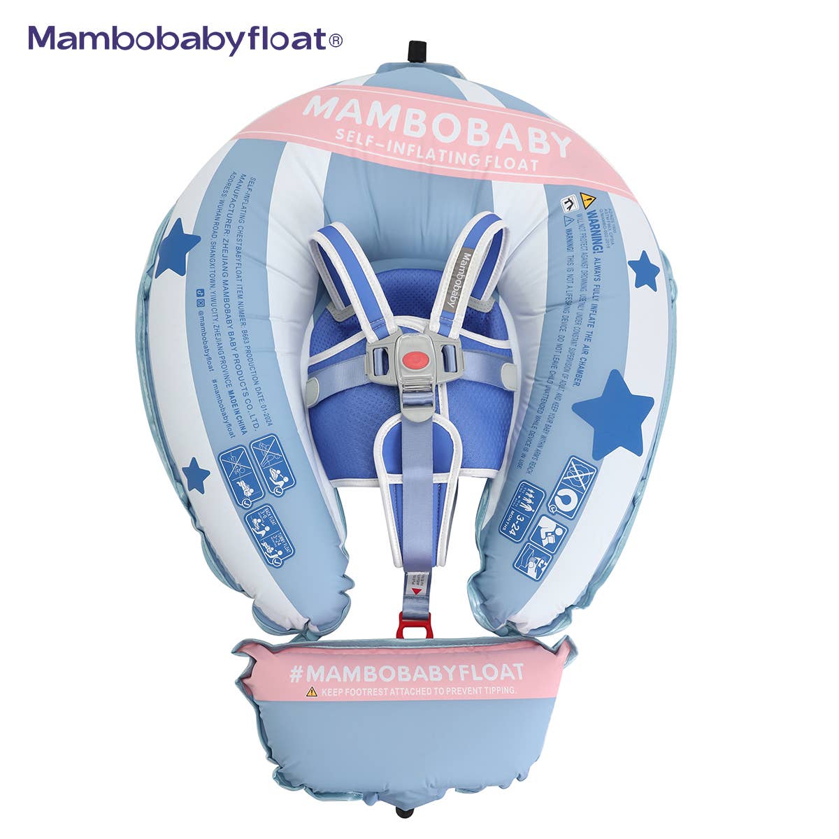 Mambobaby Float - Light Traveler - Hot Air Balloon Blue