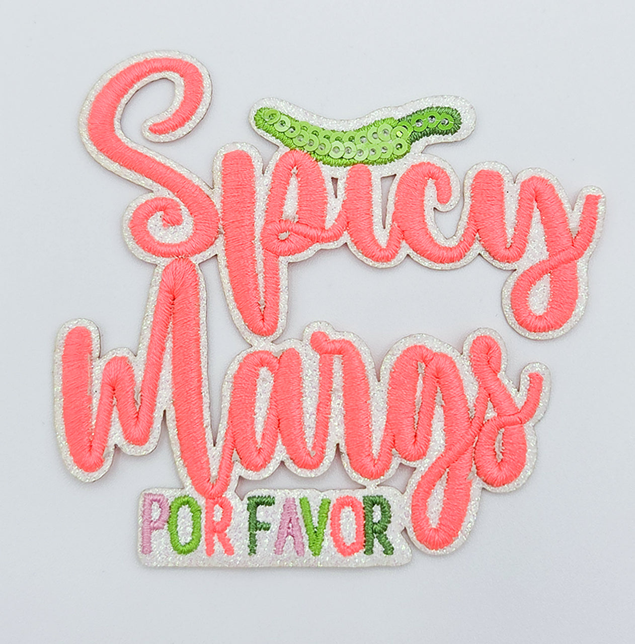 Spicy Margs Por Favor Embroidered HAT/POCKET Patch