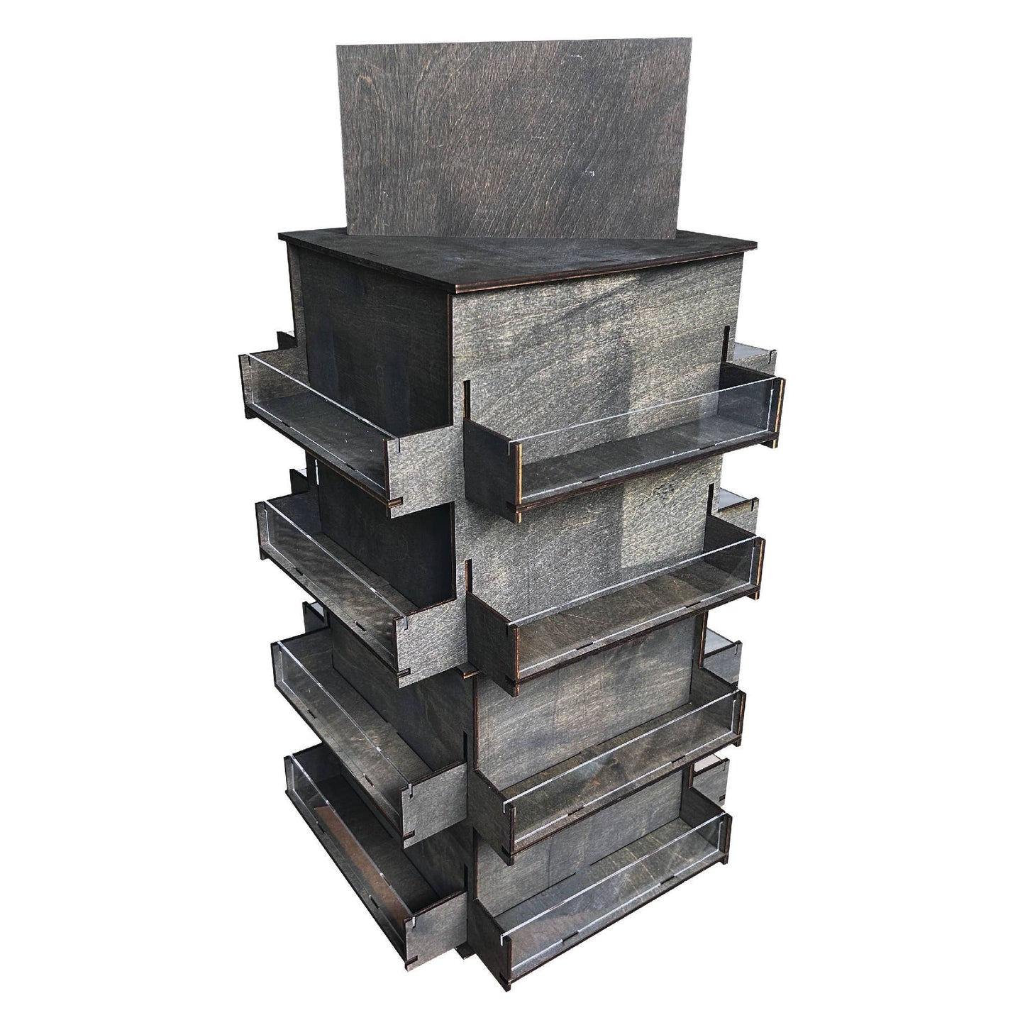 4-Sided Rotating Display Stand for Craft Shows, Trade Shows