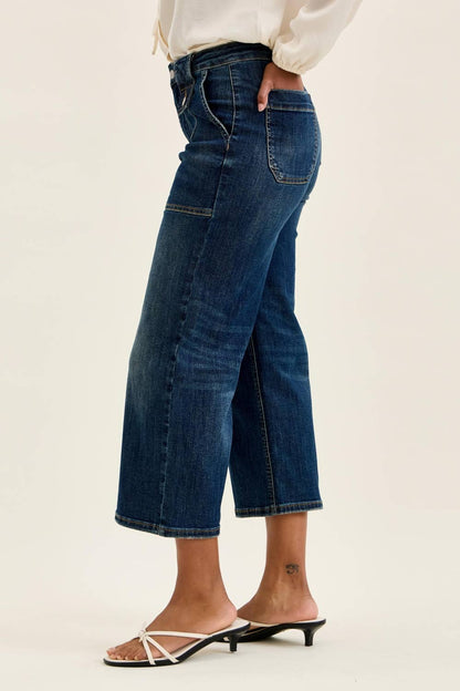 HW Wide Crop Utility & Patch Pocket