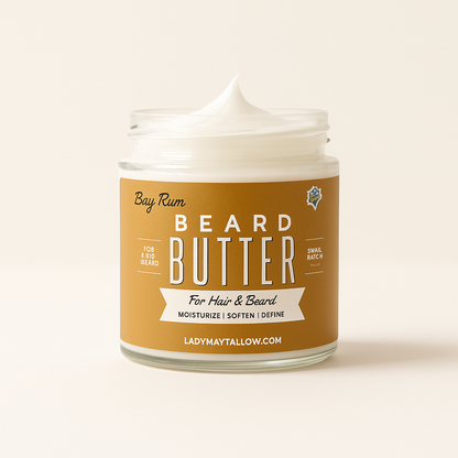 Tallow Man Bay Rum Beard + Body Butter | Men's Grooming | Gr