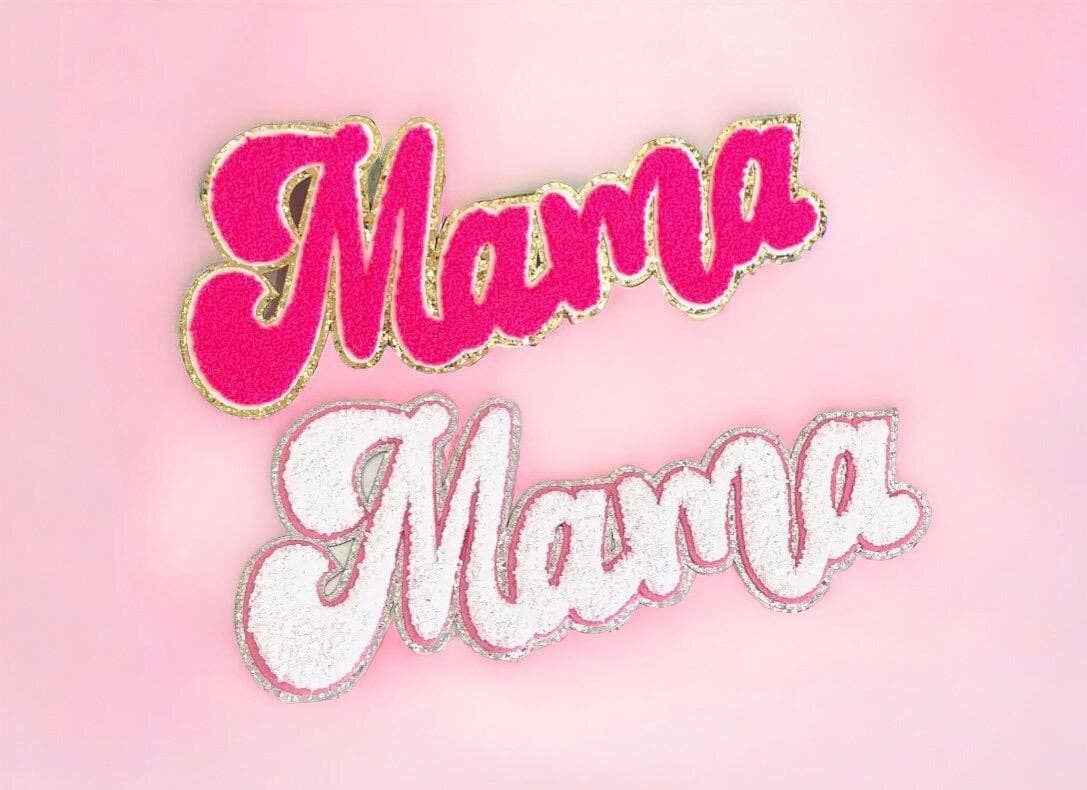 MAMA Large Chenille Patch